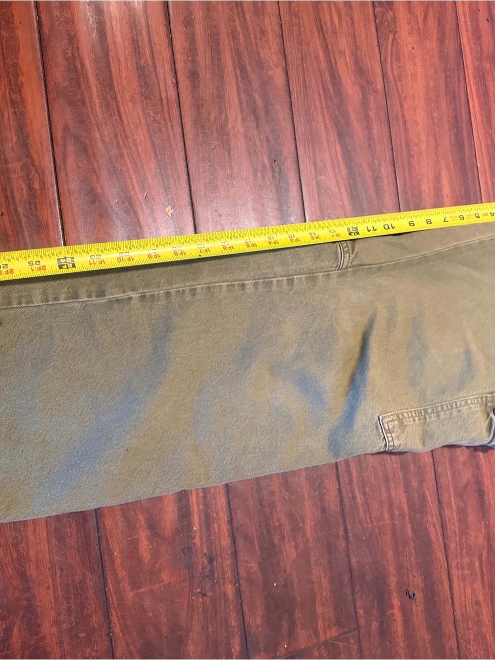 We The Free Olive Green Cargo Pants - Picture 7 of 9